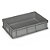 Contenitori EURO impilabili grigi in plastica rigenerata 600 x 400 x 220 mm - 42 litri - 10