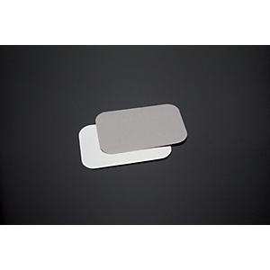 Coperchi piani per contenitori in alluminio rettangolari 146 x 121 mm Cuki Professional, Cartoncino/alluminio (confezione 2.080 pezzi) Coperchi piani per contenitori in alluminio rettangolari 146 x 121 mm Cuki Professional, Cartoncino/alluminio (confezione 2.080 pezzi)