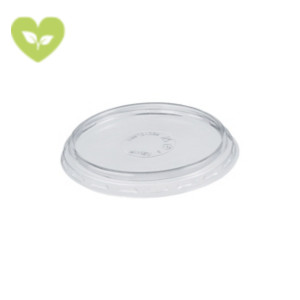 Coperchio monouso in PLA per Coppetta macedonia/dessert Linea Ecokay da 230 ml, Compostabile, Trasparente (confezione 50 pezzI) Coperchio monouso in PLA per Coppetta macedonia/dessert Linea Ecokay da 230 ml, Compostabile, Trasparente (confezione 50 pezzI)