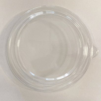 Coperchio monouso per ciotola per insalata capacità 800 ml, PET, Riciclabile, Trasparente (confezione 375 pezzi)