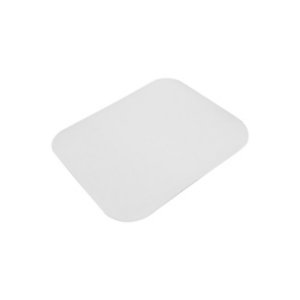Coperchio piano in cartoncino e alluminio per vaschetta quadrata, 15,2 x 15,2 cm (confezione 100 pezzi)