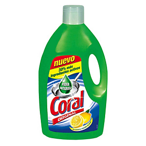 Coral Lavavajillas diluído, 3L Coral Lavavajillas diluído, 3L