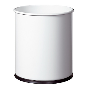Corbeille bureau métal Papéa Rossignol 15 L blanc Corbeille bureau métal Papéa Rossignol 15 L blanc