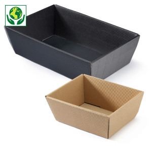 Corbeille en carton micro-cannelure Corbeille en carton micro-cannelure