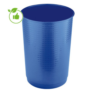 Corbeille décor bleue 40 L Corbeille décor bleue 40 L