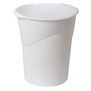 Corbeille Happy blanche 14 L Cep Corbeille Happy blanche 14 L Cep
