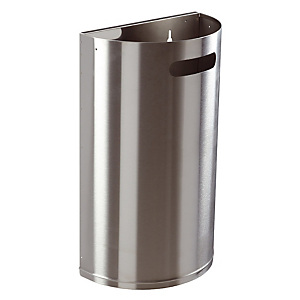 Corbeille murale Arkea inox brossé Rossignol 40 L Corbeille murale Arkea inox brossé Rossignol 40 L