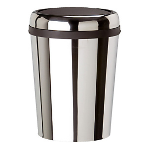 Corbeille ovale Swingy Inox 59 L Rossignol Corbeille ovale Swingy Inox 59 L Rossignol