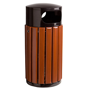 Corbeille ronde en bois Rossignol 40 L Corbeille ronde en bois Rossignol 40 L