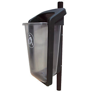 Corbeille Sulo design 50 L transparente Corbeille Sulo design 50 L transparente