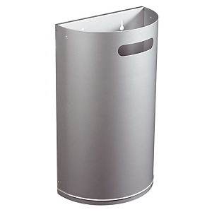 Corbeilles métal Rossignol 40 L gris métal Corbeilles métal Rossignol 40 L gris métal