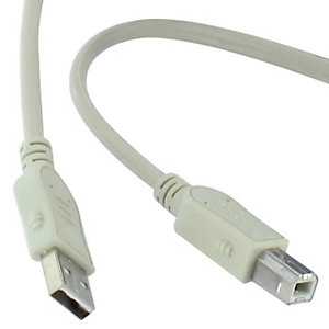 Cordon USB 2.0 type AB Longueur 3 m Tech Data