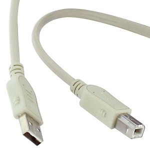 Cordon USB 2.0 type AB Longueur 3 m Tech Data