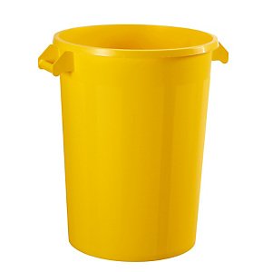 Corps collecteur alimentaire HACCP Rossignol Pratik jaune, 100 L Corps collecteur alimentaire HACCP Rossignol Pratik jaune, 100 L