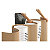 Corrugated cardboard rolls, 1500mmx75m - 3