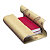 Corrugated, cushion wrap book packaging in sheets, 280x350mm - 1