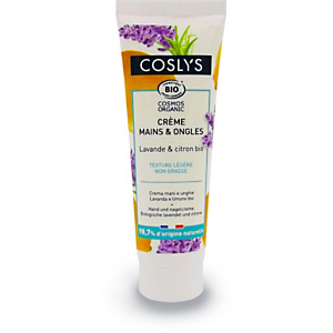 COSLYS Crema Mani e Unghie, Lavanda & Limone bio, Tubetto da 50 ml COSLYS Crema Mani e Unghie, Lavanda & Limone bio, Tubetto da 50 ml