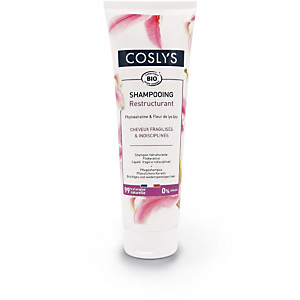 COSLYS Shampoo Ristrutturante, Fitokeratina e Fiore di Giglio, Per capelli fragili & indisciplinati, Tubetto da 250 ml COSLYS Shampoo Ristrutturante, Fitokeratina e Fiore di Giglio, Per capelli fragili & indisciplinati, Tubetto da 250 ml