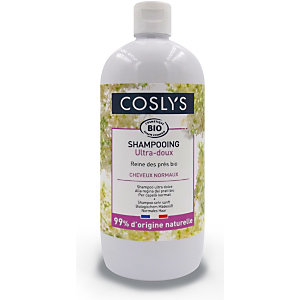 COSLYS Shampoo Ultra Dolce, Regina dei prati bio, Per capelli normali, Flacone da 500 ml