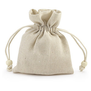 Cotton drawstring gift bags