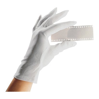 Cotton gloves, small, pack of 12 - 1