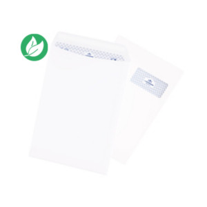La Couronne Enveloppe blanche C4 229 X 324 mm 90g - Fenêtre 110 x 50 - autocollante avec bande protectrice - Lot de 250 La Couronne Enveloppe blanche C4 229 X 324 mm 90g - Fenêtre 110 x 50 - autocollante avec bande protectrice - Lot de 250