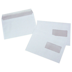 LA COURONNE Enveloppe blanche C5 162 x 229 mm 80g avec fenêtre - bande autoadhésive LA COURONNE Enveloppe blanche C5 162 x 229 mm 80g avec fenêtre - bande autoadhésive