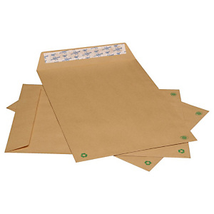 LA COURONNE Enveloppe format international C4 229 x 324 mm 90 g/m² fermeture autocollante kraft blond LA COURONNE Enveloppe format international C4 229 x 324 mm 90 g/m² fermeture autocollante kraft blond