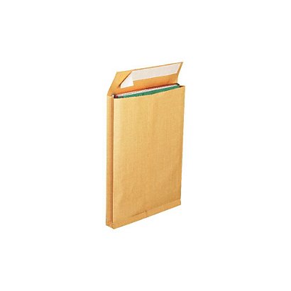 La Couronne enveloppes pour catalogue, kraft, 30 x 275 x 365 mm, fermeture autocollante, brun (Boîte de 25)