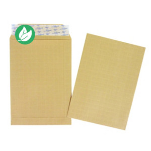 La Couronne Pochette kraft armé brun B5 - 176 x 250 mm 130g sans fenêtre - Autocollante bande protectrice - Lot de 500 La Couronne Pochette kraft armé brun B5 - 176 x 250 mm 130g sans fenêtre - Autocollante bande protectrice - Lot de 500