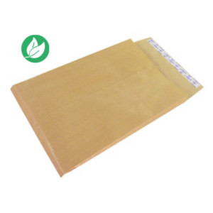 La Couronne Pochette kraft armé brun PEFC C4 - 229 x 324 mm 120g sans fenêtre - Autocollante bande protectrice - Lot de 250 La Couronne Pochette kraft armé brun PEFC C4 - 229 x 324 mm 120g sans fenêtre - Autocollante bande protectrice - Lot de 250