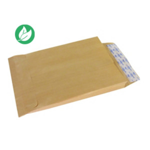 La Couronne Pochette kraft armé brun PEFC C5 - 162 x 229 mm 90g sans fenêtre - Autocollante bande protectrice - Lot de 200 La Couronne Pochette kraft armé brun PEFC C5 - 162 x 229 mm 90g sans fenêtre - Autocollante bande protectrice - Lot de 200