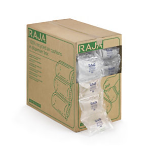 Coussins d'air recyclé en boîte distributrice RAJA