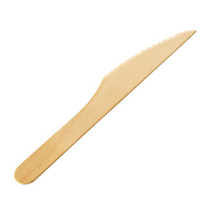 Couteaux bois 16 cm, lot de 100 Couteaux bois 16 cm, lot de 100