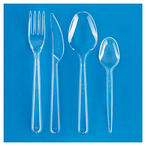 Couteaux plastique aspect cristal