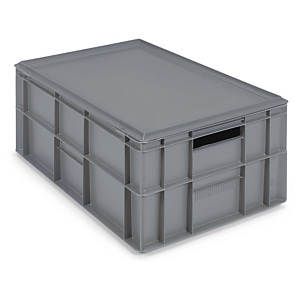 Couvercle pour bac gerbable norme europe Couvercle pour bac gerbable norme europe
