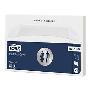 Couvre-sièges Tork V1, lot de 250 Couvre-sièges Tork V1, lot de 250