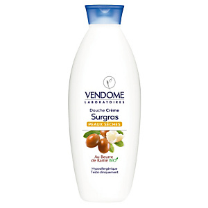Crème de douche Emolliente Surgras Vendome beurre de karité, 750 ml Crème de douche Emolliente Surgras Vendome beurre de karité, 750 ml