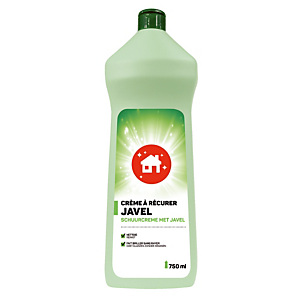 Crème à récurer avec javel 750 ml Crème à récurer avec javel 750 ml