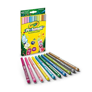 CRAYOLA, Art & craft, Cf10 profumelli - pennarelli puntam, 58-5071