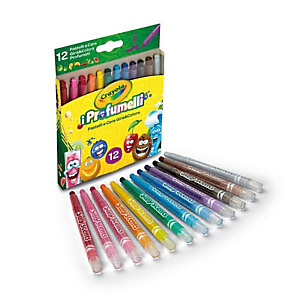 CRAYOLA, Art & craft, Cf12 profumelli past.cera gira col., 52-9712