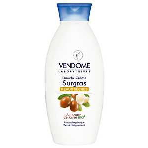 Crème de douche Emolliente Surgras Vendome beurre de karité, 400 ml Crème de douche Emolliente Surgras Vendome beurre de karité, 400 ml