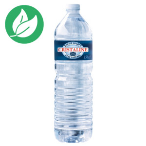 CRISTALINE Eau minérale plate - Palette 84 packs 6 bouteilles 1,5 L CRISTALINE Eau minérale plate - Palette 84 packs 6 bouteilles 1,5 L