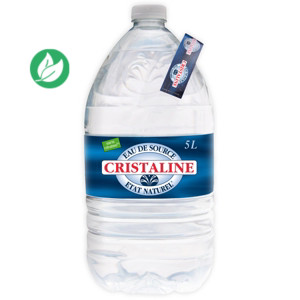 Cristaline Eau de source - Eau plate - Bonbonne 5 L Cristaline Eau de source - Eau plate - Bonbonne 5 L