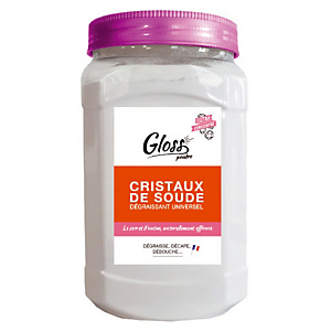 Cristaux de soude en poudre Gloss 600 g Cristaux de soude en poudre Gloss 600 g