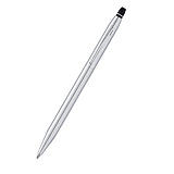 Cross Click Chrome Bolígrafo retráctil de punta de bola, punta media, cromo pulido, tinta negra Cross Click Chrome Bolígrafo retráctil de punta de bola, punta media, cromo pulido, tinta negra