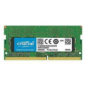 Crucial 16GB DDR4, 16 GB, 1 x 16 GB, DDR4, 2400 MHz, 260-pin SO-DIMM CT16G4SFD824A