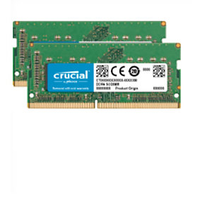 Crucial 16GB DDR4-2400, 16 GB, 2 x 8 GB, DDR4, 2400 MHz CT2K8G4S24AM
