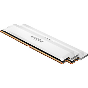 Crucial Pro Overclocking, 32 Go, 2 x 16 Go, DDR5, 6000 MHz, 288-pin DIMM CP2K16G60C36U5W Crucial Pro Overclocking, 32 Go, 2 x 16 Go, DDR5, 6000 MHz, 288-pin DIMM CP2K16G60C36U5W