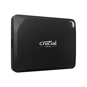 Crucial X10 Pro, 1 TB, USB Tipo C, USB 3.2 Gen 2x2, 2100 MB/s, 20 Gbit/s, Negro CT1000X10PROSSD9